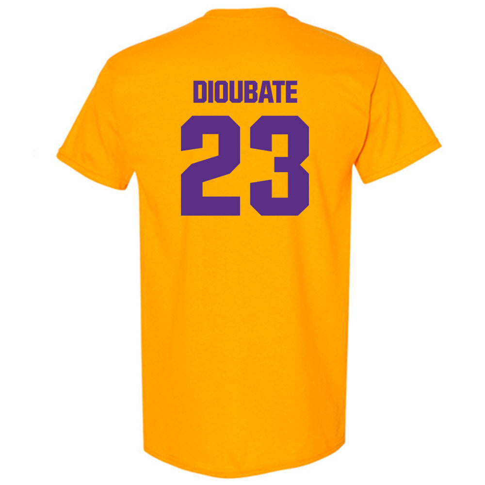 LSU - NCAA Men's Basketball : Mouhamed Dioubate - Classic Shersey T-Shirt-1
