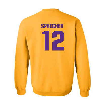 LSU - NCAA Beach Volleyball : Julia Sprecher - Classic Shersey Crewneck Sweatshirt-1