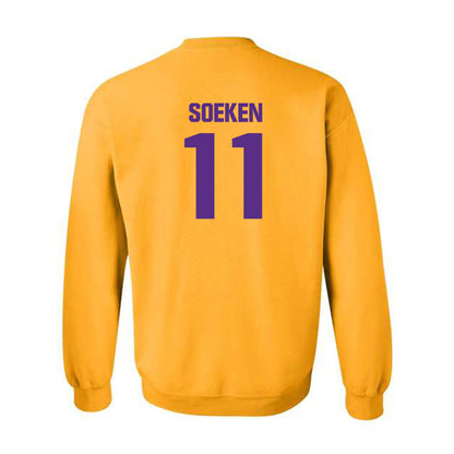 LSU - NCAA Softball : Lauryn Soeken - Classic Shersey Crewneck Sweatshirt-1