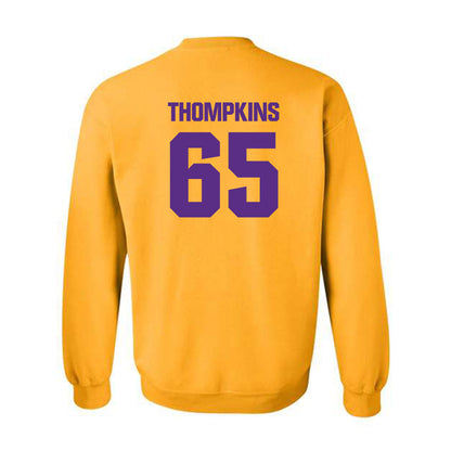 LSU - NCAA Football : Sean Thompkins - Classic Shersey Crewneck Sweatshirt-1