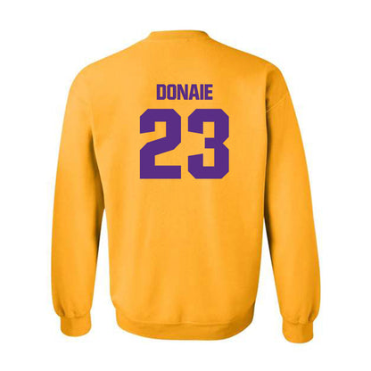 LSU - NCAA Women's Volleyball : Sanaa Donaie - Classic Shersey Crewneck Sweatshirt-1