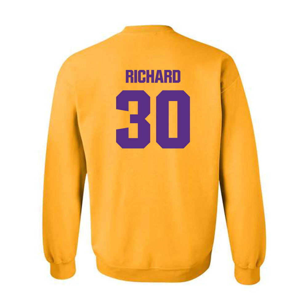 LSU - NCAA Women's Basketball : Jada Richard - Classic Shersey Crewneck Sweatshirt-1