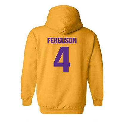 LSU - NCAA Women's Soccer : Jazmin Ferguson - Classic Shersey Hooded Sweatshirt-1