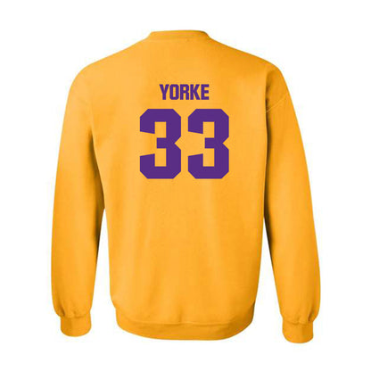 LSU - NCAA Baseball : Zach Yorke - Classic Shersey Crewneck Sweatshirt-1