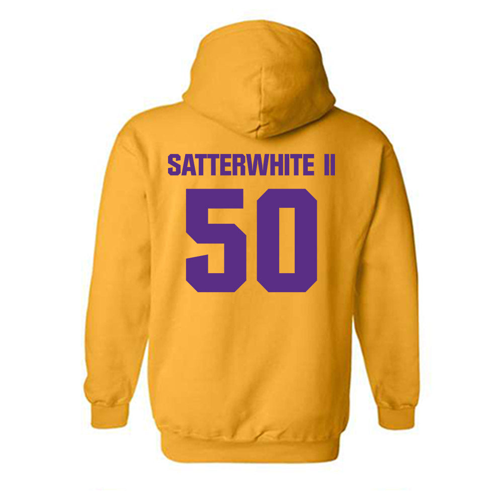 LSU - NCAA Football : William Satterwhite II - Classic Shersey Hooded Sweatshirt-1