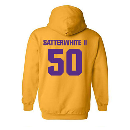 LSU - NCAA Football : William Satterwhite II - Classic Shersey Hooded Sweatshirt-1