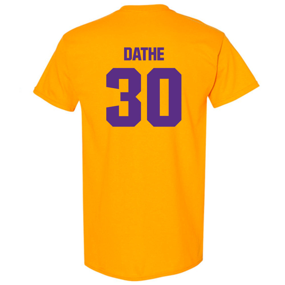 LSU - NCAA Baseball : Dax Dathe - Classic Shersey T-Shirt-1