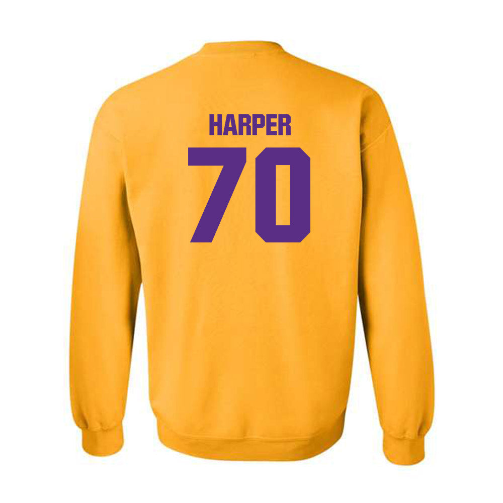 LSU - NCAA Football : Devin Harper - Classic Shersey Crewneck Sweatshirt-1