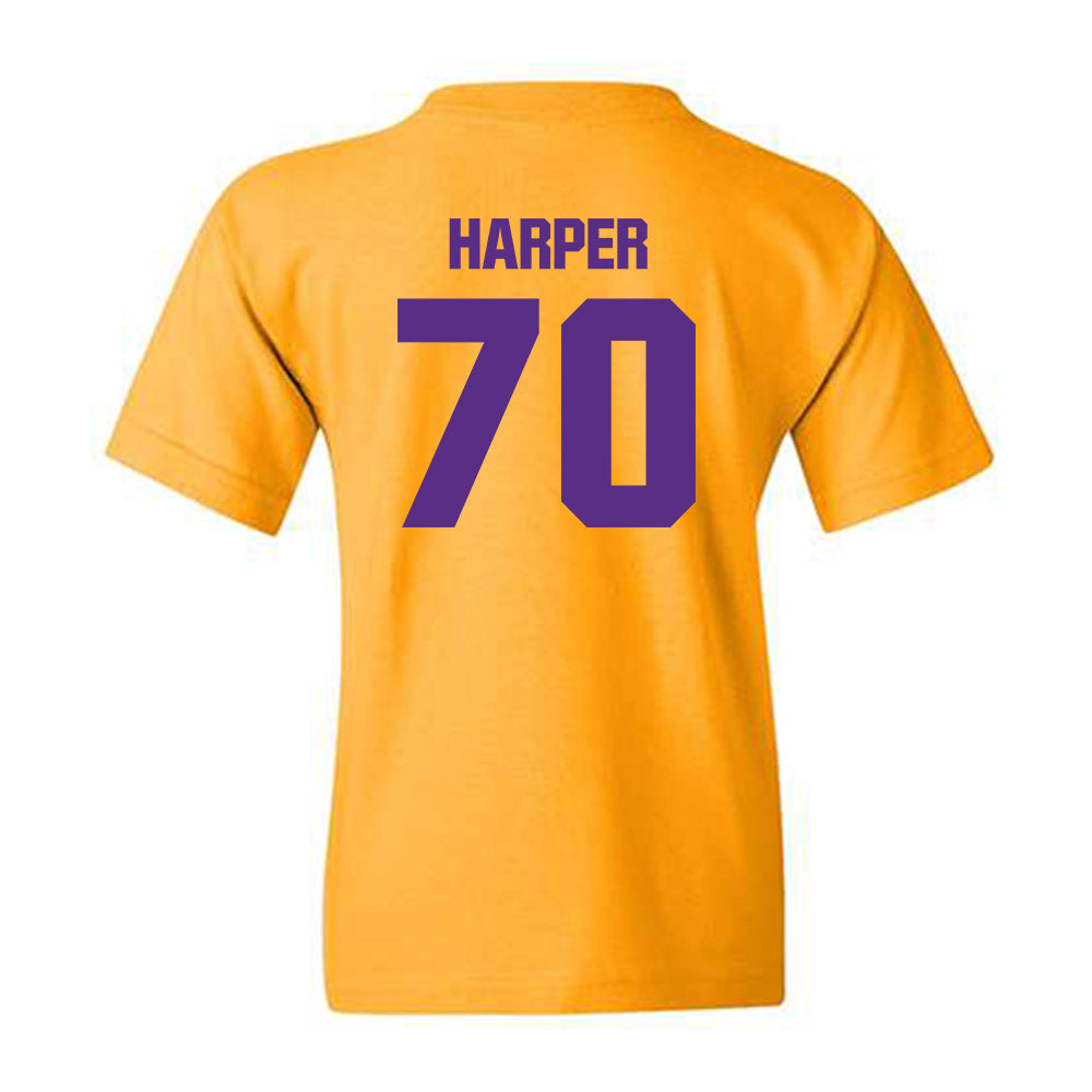 LSU - NCAA Football : Devin Harper - Classic Shersey Youth T-Shirt-1