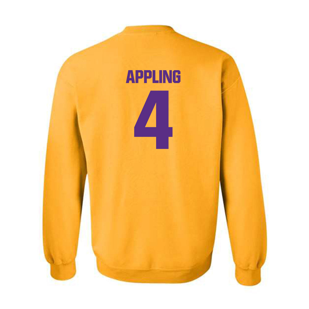 LSU - NCAA Softball : Gradie Appling - Classic Shersey Crewneck Sweatshirt-1