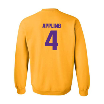 LSU - NCAA Softball : Gradie Appling - Classic Shersey Crewneck Sweatshirt-1