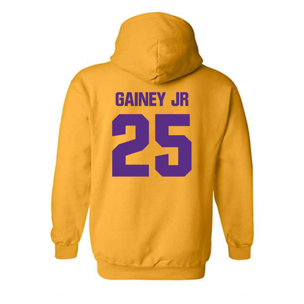 LSU - NCAA Football : Rod Gainey jr - Classic Shersey Hooded Sweatshirt-1
