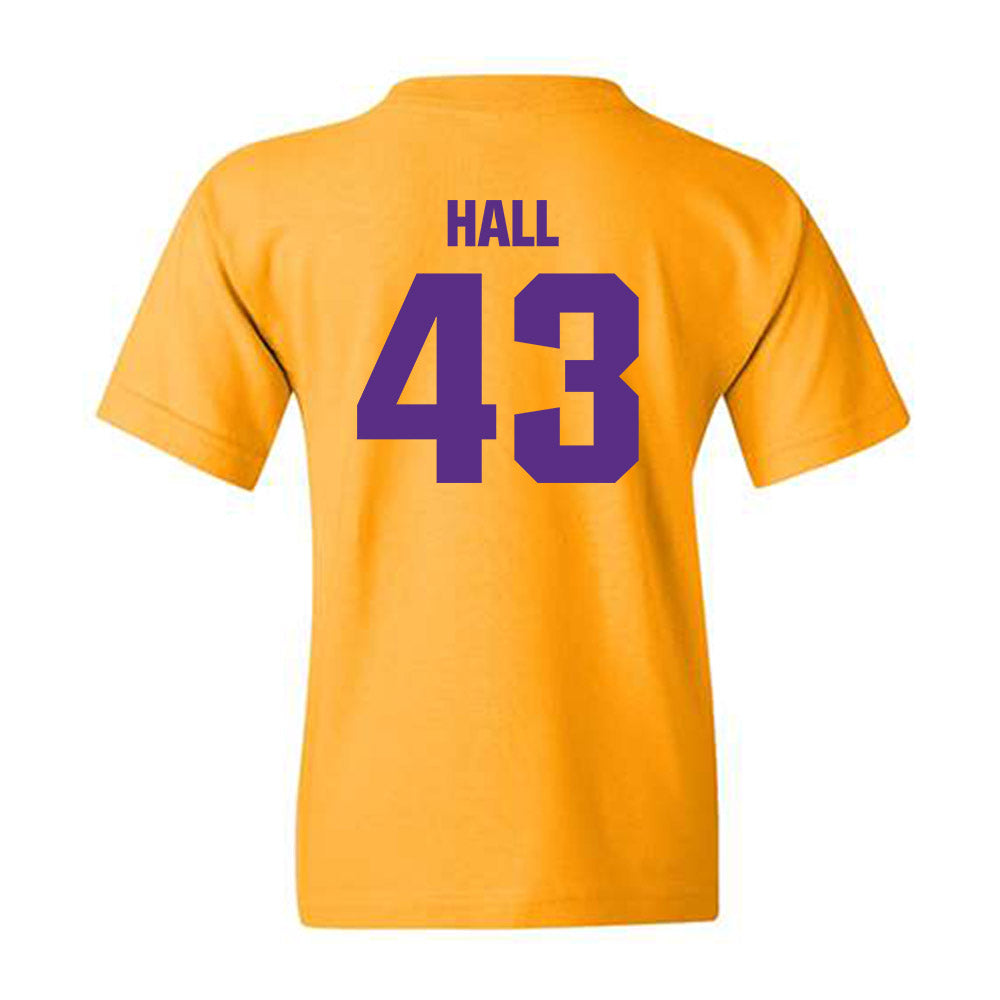 LSU - NCAA Football : Silas Hall - Classic Shersey Youth T-Shirt-1