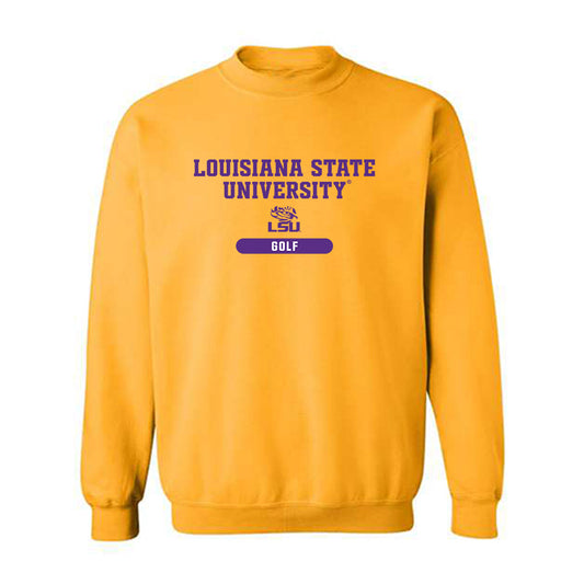 LSU - NCAA Men's Golf : John Doyle - Classic Shersey Crewneck Sweatshirt-0
