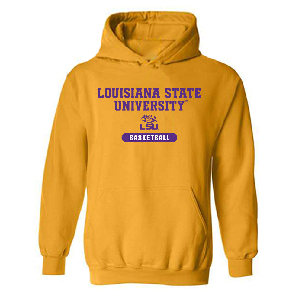 LSU - NCAA Men's Basketball : Jalen Reed - Classic Shersey Hooded Sweatshirt-0