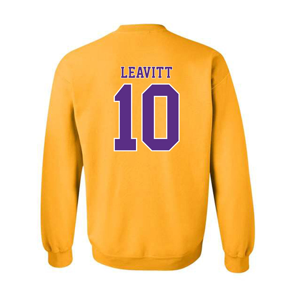 LSU - NCAA Football : Sam Leavitt - Classic Shersey Crewneck Sweatshirt-1