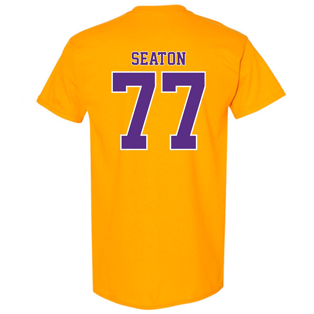 LSU - NCAA Football : Jordan Seaton - Classic Shersey T-Shirt-1
