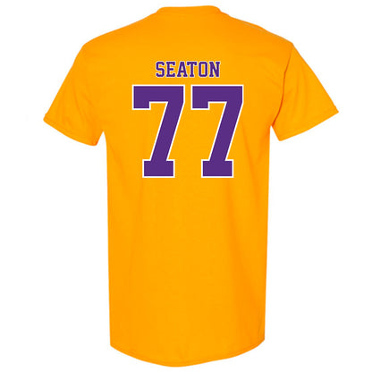 LSU - NCAA Football : Jordan Seaton - Classic Shersey T-Shirt-1