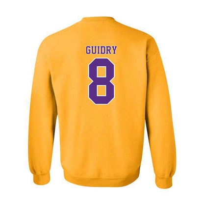 LSU - NCAA Baseball : Gavin Guidry - Classic Shersey Crewneck Sweatshirt-1