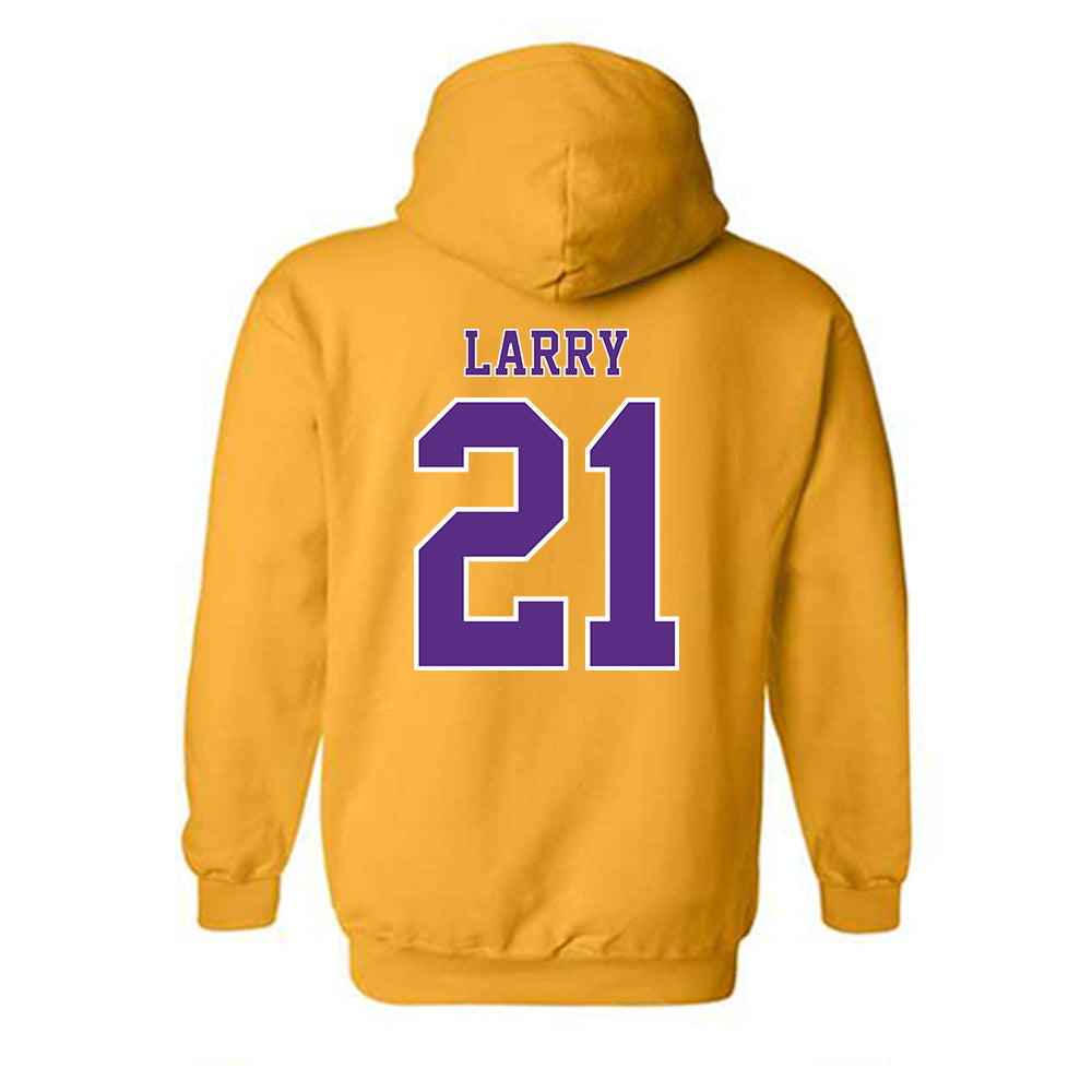 LSU - NCAA Women's Basketball : Chloe Larry - Classic Shersey Hooded Sweatshirt-1