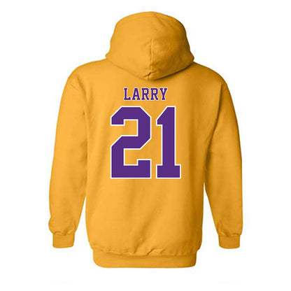 LSU - NCAA Women's Basketball : Chloe Larry - Classic Shersey Hooded Sweatshirt-1