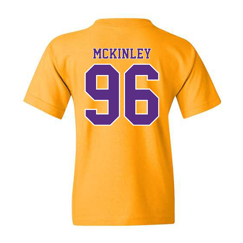 LSU - NCAA Football : Dominick McKinley - Classic Shersey Youth T-Shirt-1