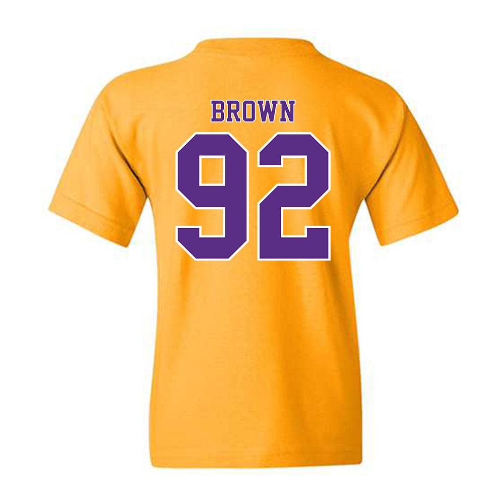 LSU - NCAA Football : Brandon Brown - Classic Shersey Youth T-Shirt-1