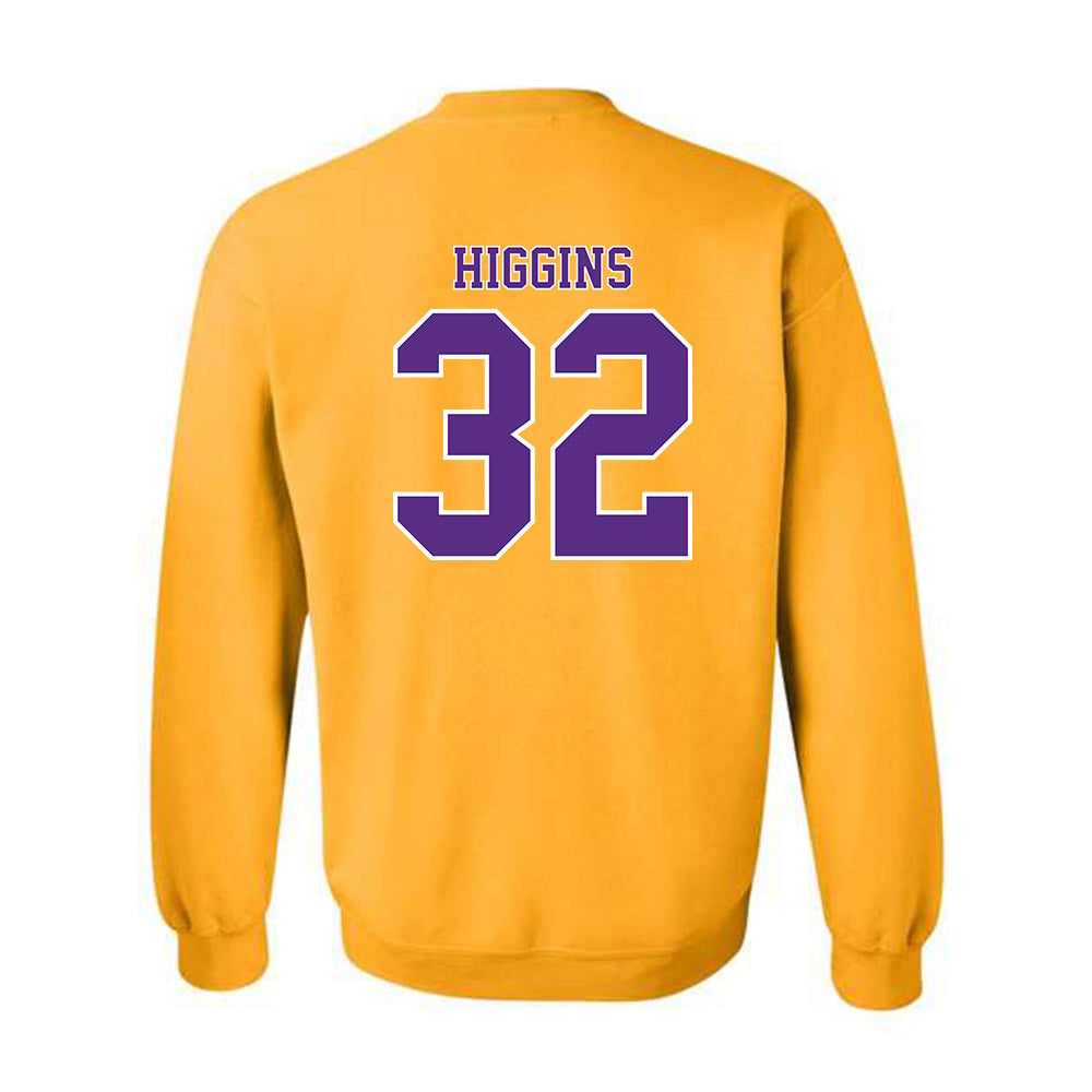 LSU - NCAA Football : Gavin Higgins - Classic Shersey Crewneck Sweatshirt-1