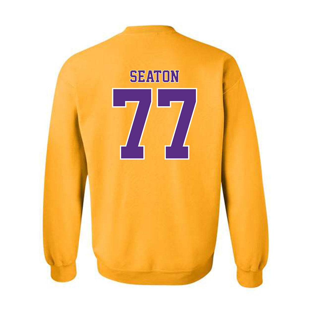 LSU - NCAA Football : Jordan Seaton - Classic Shersey Crewneck Sweatshirt-1