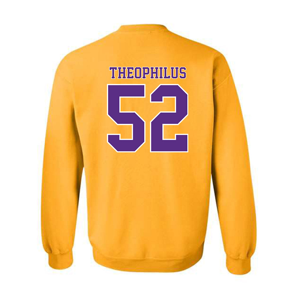 LSU - NCAA Baseball : Zion Theophilus - Classic Shersey Crewneck Sweatshirt-1