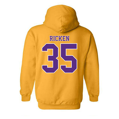 LSU - NCAA Baseball : Reagan Ricken - Classic Shersey Hooded Sweatshirt-1