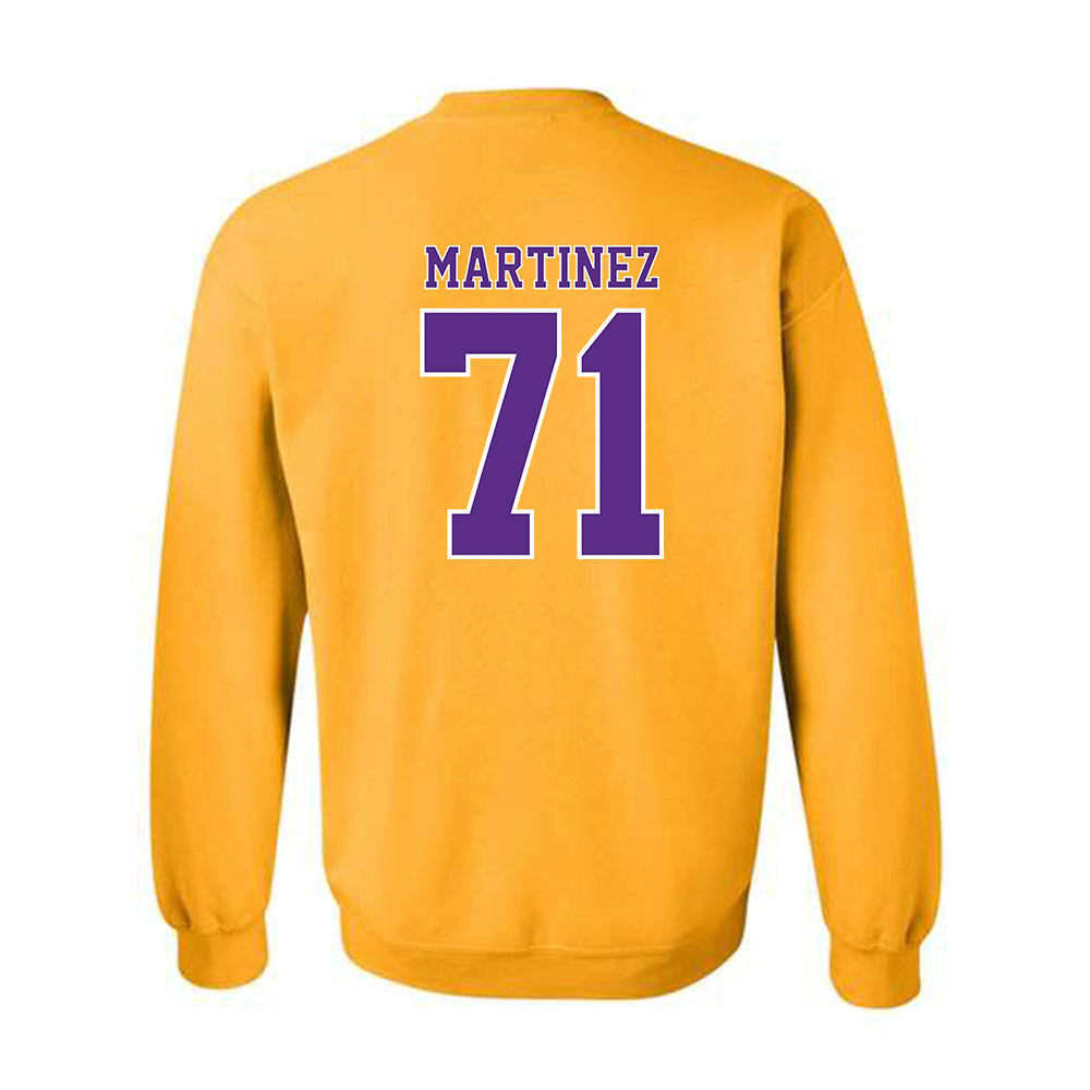 LSU - NCAA Football : Brysten Martinez - Classic Shersey Crewneck Sweatshirt-1