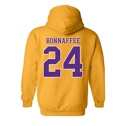 LSU - NCAA Women's Volleyball : Sophie Bonnaffee - Classic Shersey Hooded Sweatshirt-1