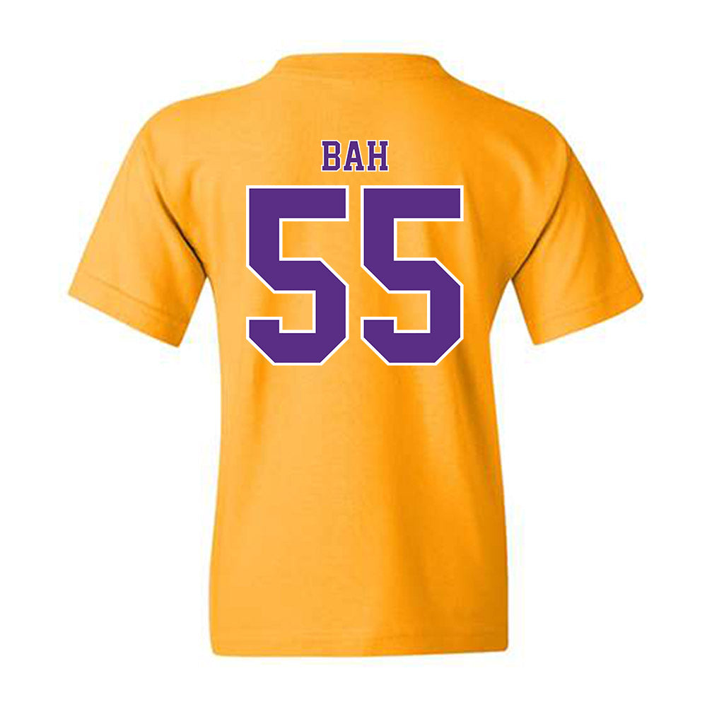 LSU - NCAA Football : Aliou Bah - Classic Shersey Youth T-Shirt-1