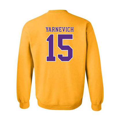 LSU - NCAA Women's Basketball : Meghan Yarnevich - Classic Shersey Crewneck Sweatshirt-1