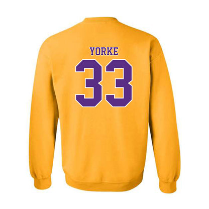 LSU - NCAA Baseball : Zach Yorke - Classic Shersey Crewneck Sweatshirt-1