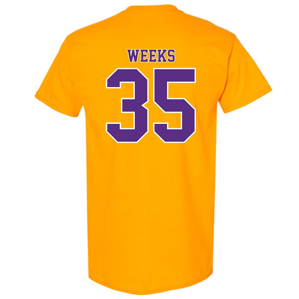 LSU - NCAA Football : Zach Weeks - Classic Shersey T-Shirt-1