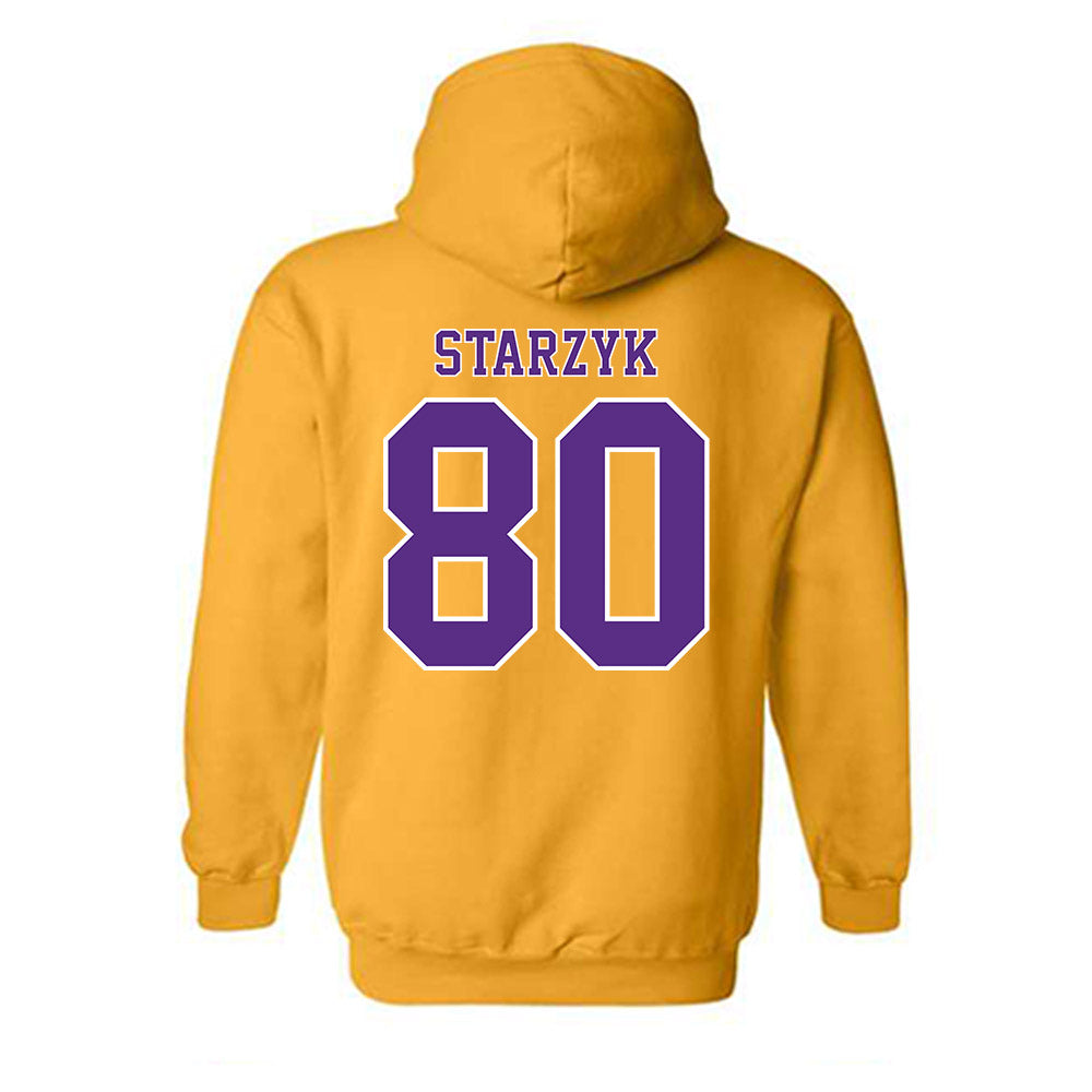 LSU - NCAA Football : Scott Starzyk - Classic Shersey Hooded Sweatshirt-1