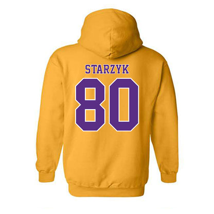LSU - NCAA Football : Scott Starzyk - Classic Shersey Hooded Sweatshirt-1