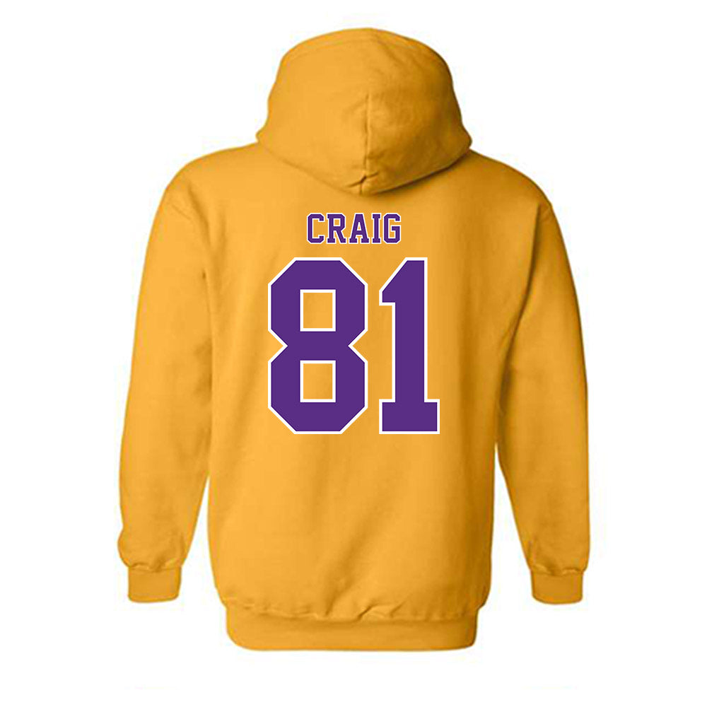 LSU - NCAA Football : Landon Craig - Classic Shersey Hooded Sweatshirt-1