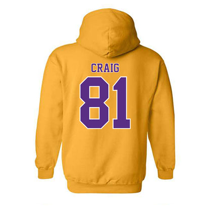 LSU - NCAA Football : Landon Craig - Classic Shersey Hooded Sweatshirt-1