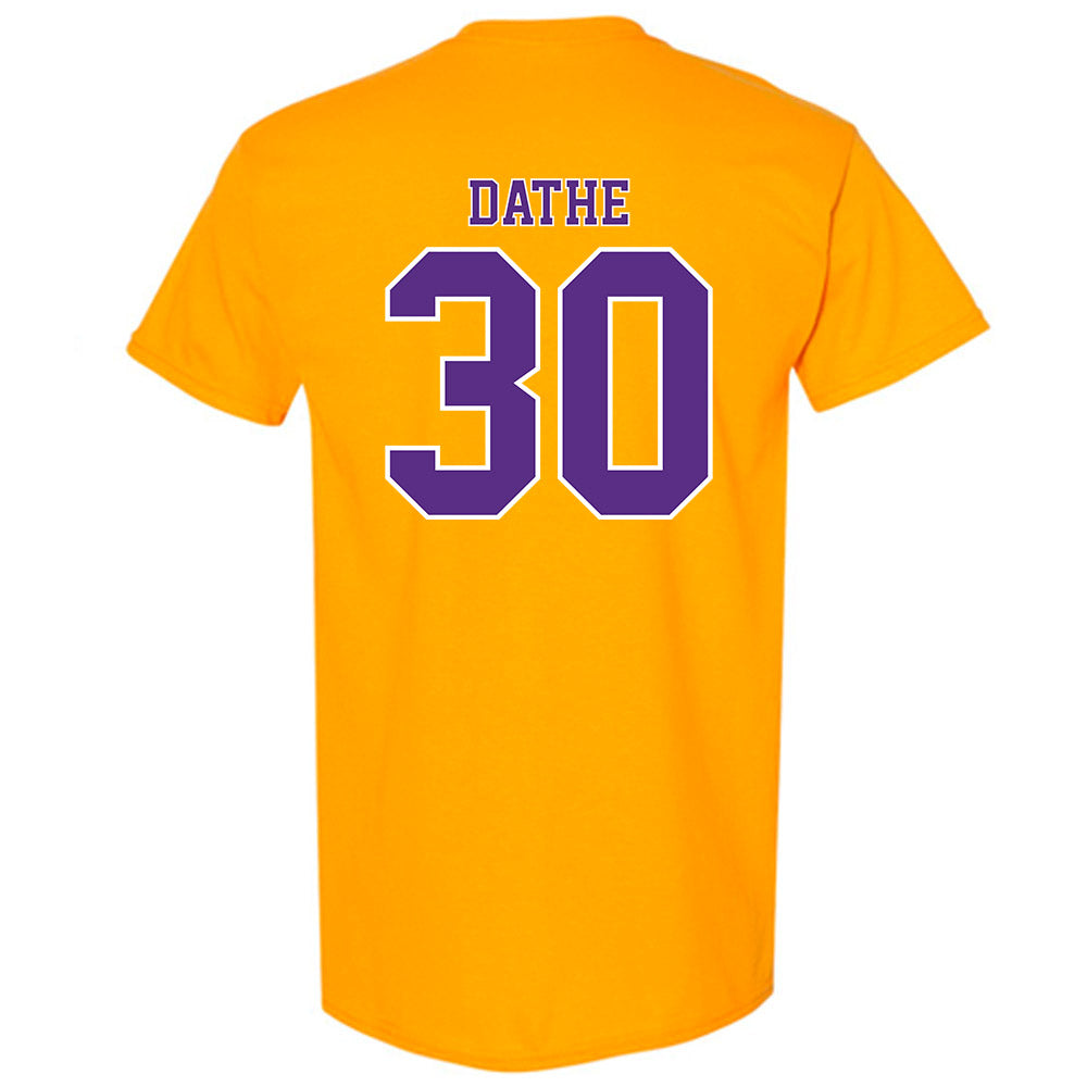 LSU - NCAA Baseball : Dax Dathe - Classic Shersey T-Shirt-1