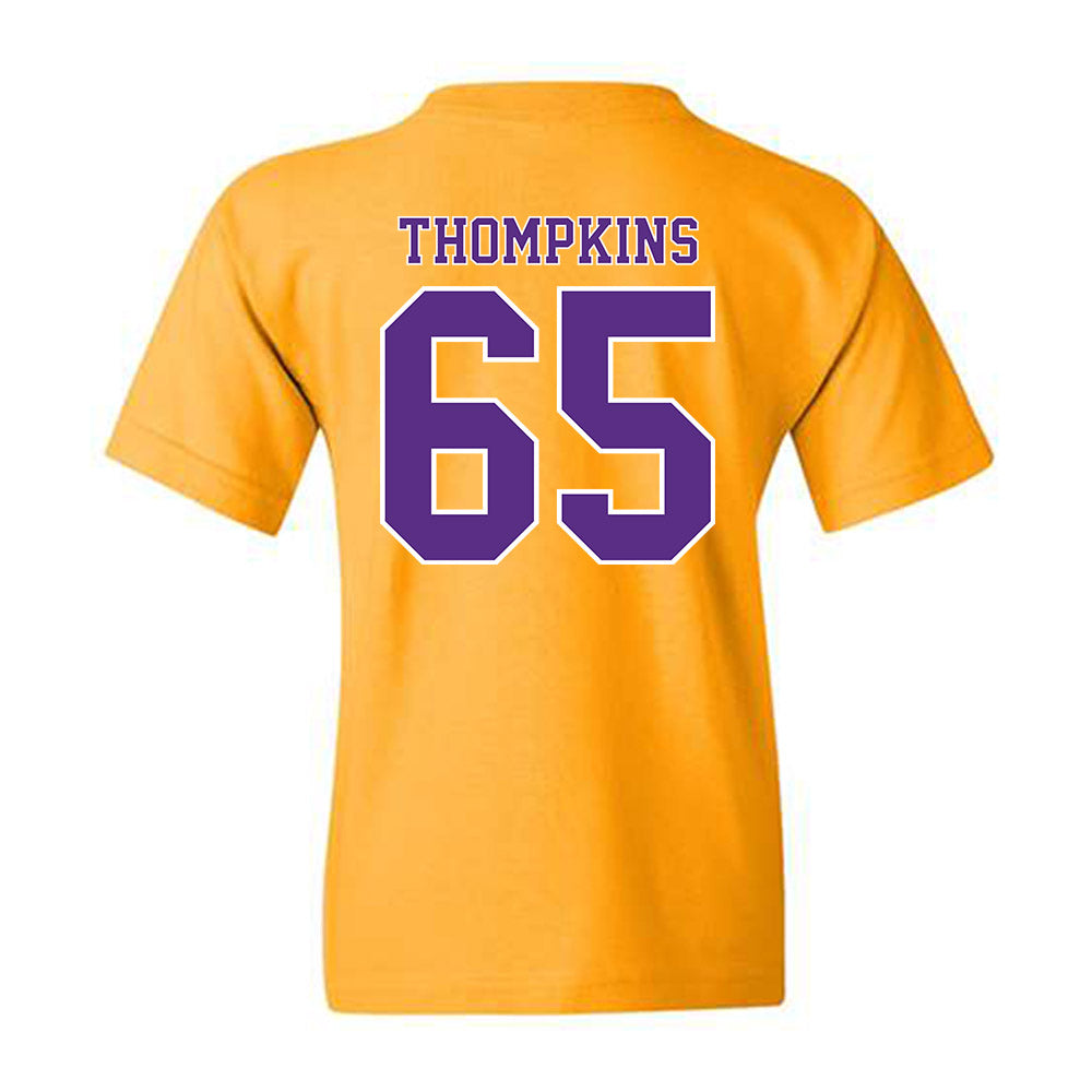 LSU - NCAA Football : Sean Thompkins - Classic Shersey Youth T-Shirt-1