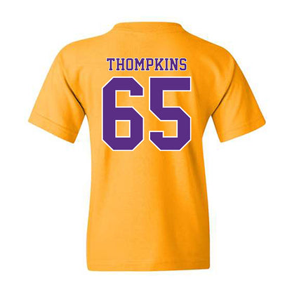 LSU - NCAA Football : Sean Thompkins - Classic Shersey Youth T-Shirt-1