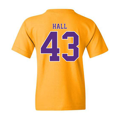 LSU - NCAA Football : Silas Hall - Classic Shersey Youth T-Shirt-1