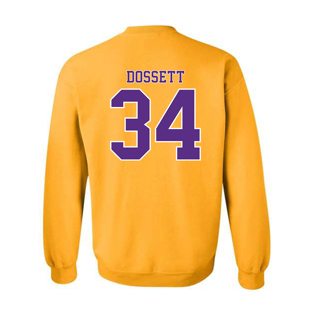 LSU - NCAA Football : Mason Dossett - Classic Shersey Crewneck Sweatshirt-1