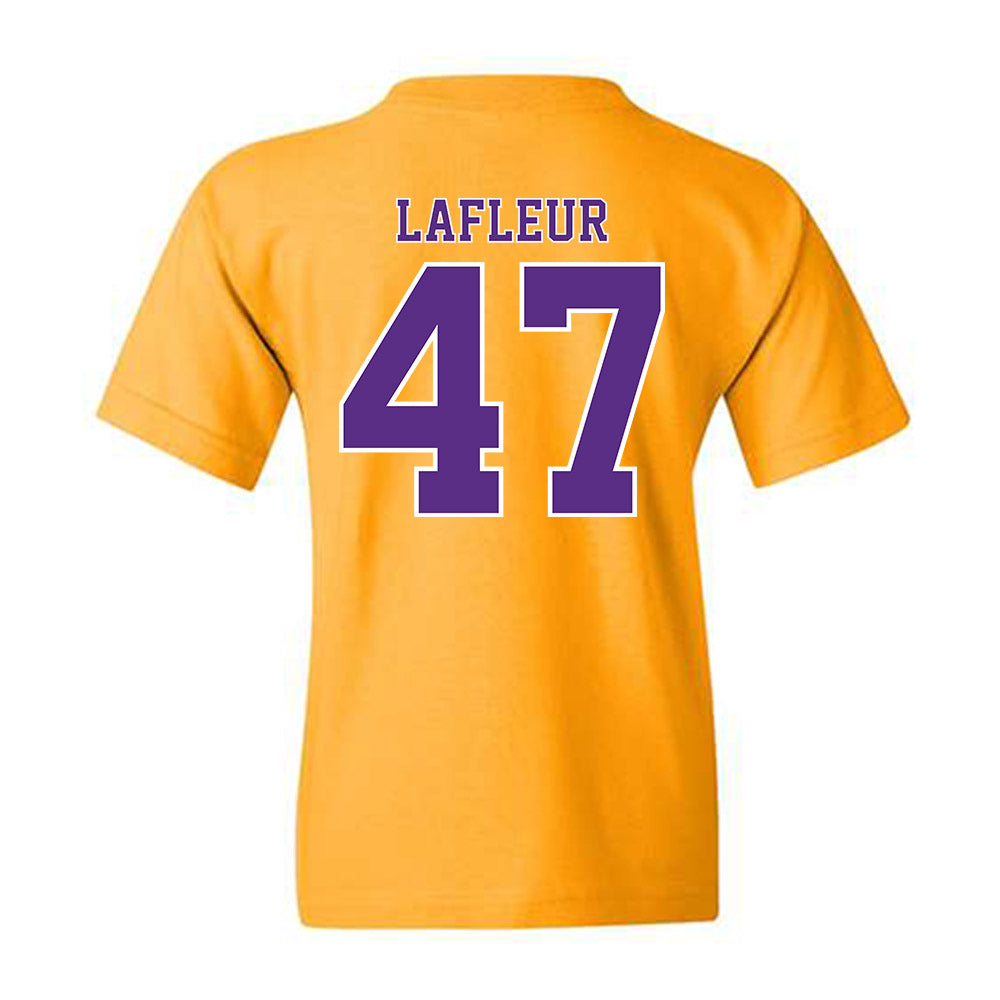 LSU - NCAA Football : JD LaFleur - Classic Shersey Youth T-Shirt-1