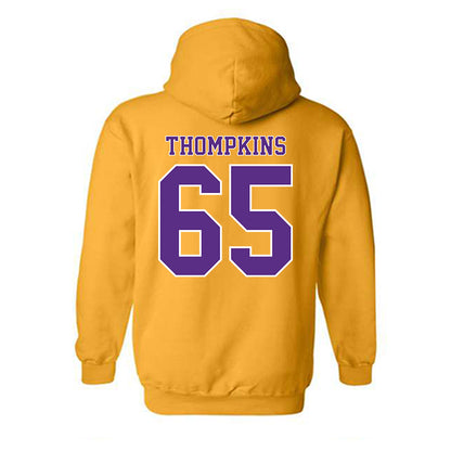 LSU - NCAA Football : Sean Thompkins - Classic Shersey Hooded Sweatshirt-1