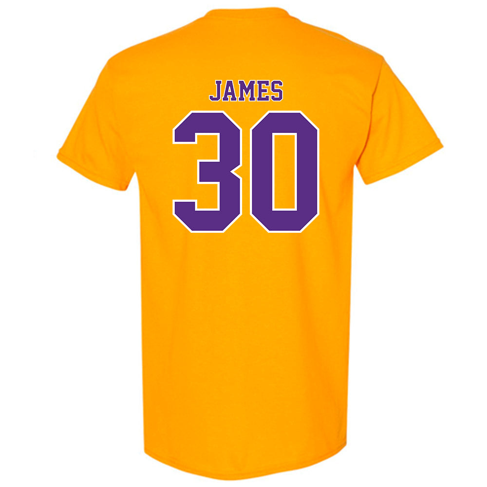 LSU - NCAA Football : Treylan James - Classic Shersey T-Shirt-1