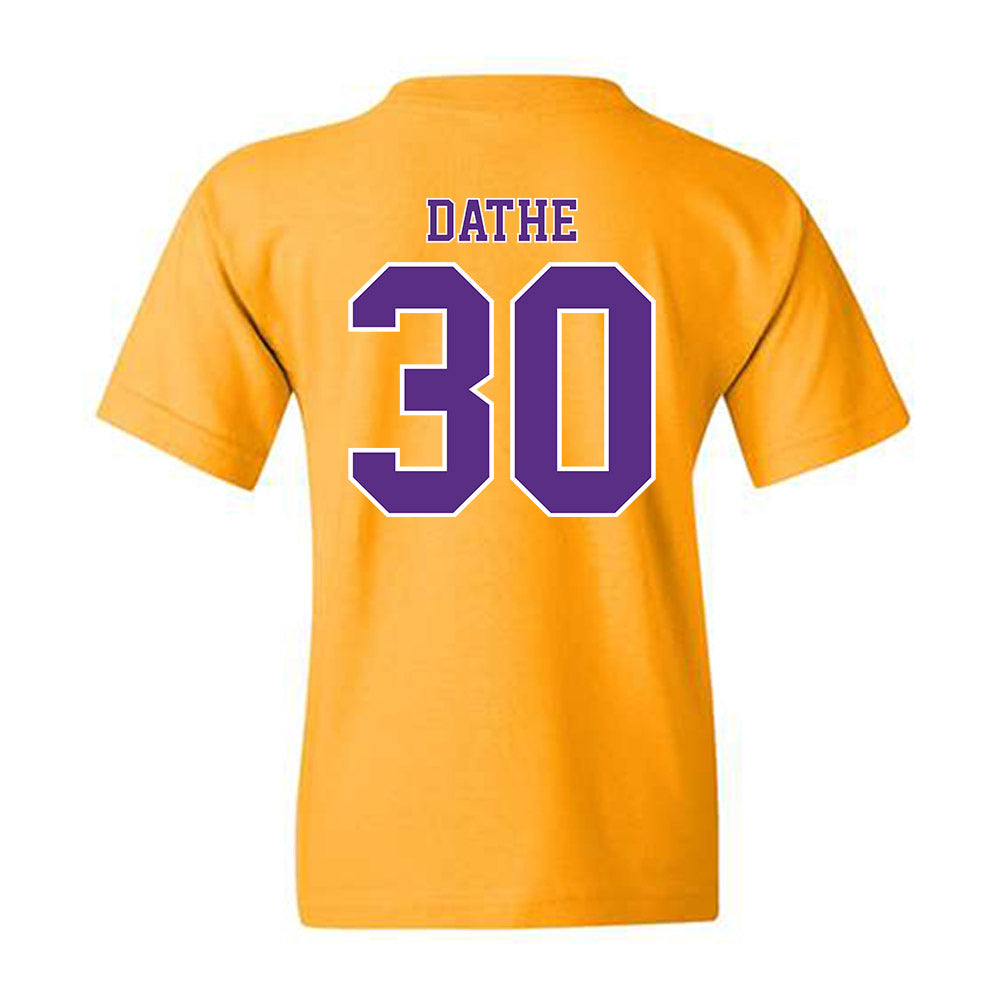LSU - NCAA Baseball : Dax Dathe - Classic Shersey Youth T-Shirt-1